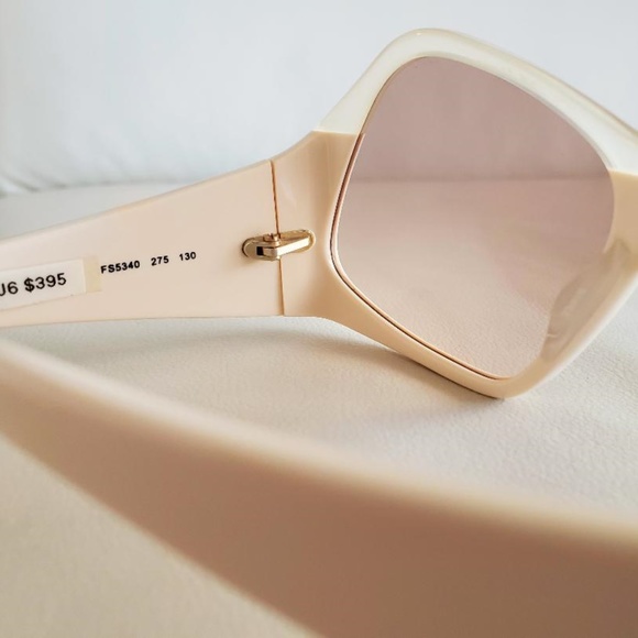 Fendi Iridia Retro Style Sunglasses - Two Tone main image 6